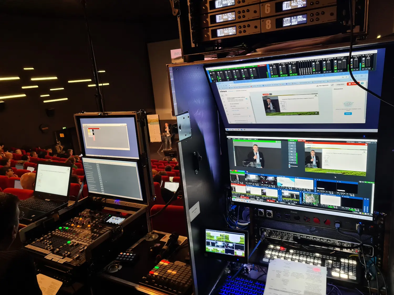 Captation pour INRAE au cin&eacute;ma Path&eacute; Beaugrenelle