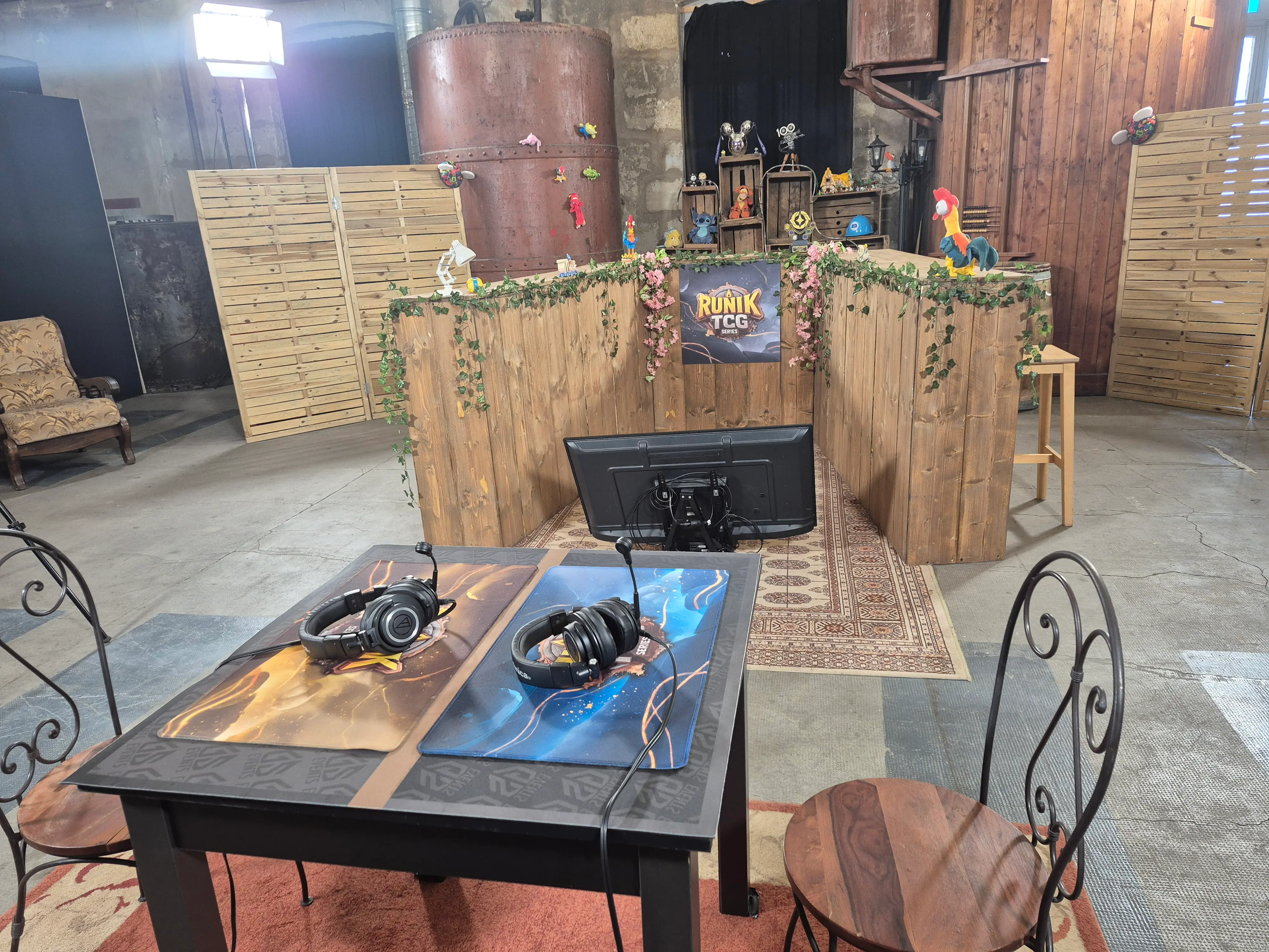 Notre installation plateau TV et table de jeu