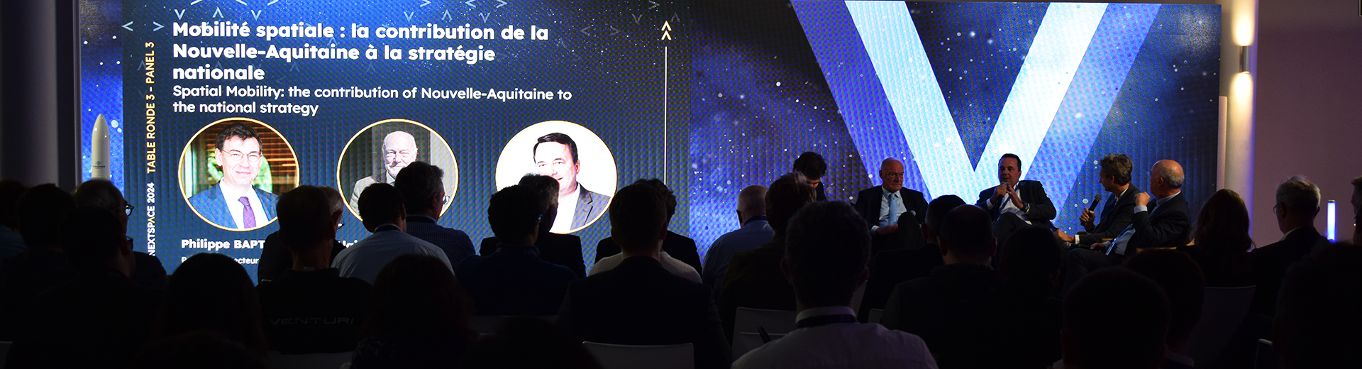 Captation multicaméra d'un événement international dédié à l'aérospatial et s'étant déroulé à Bordeaux en 2024.